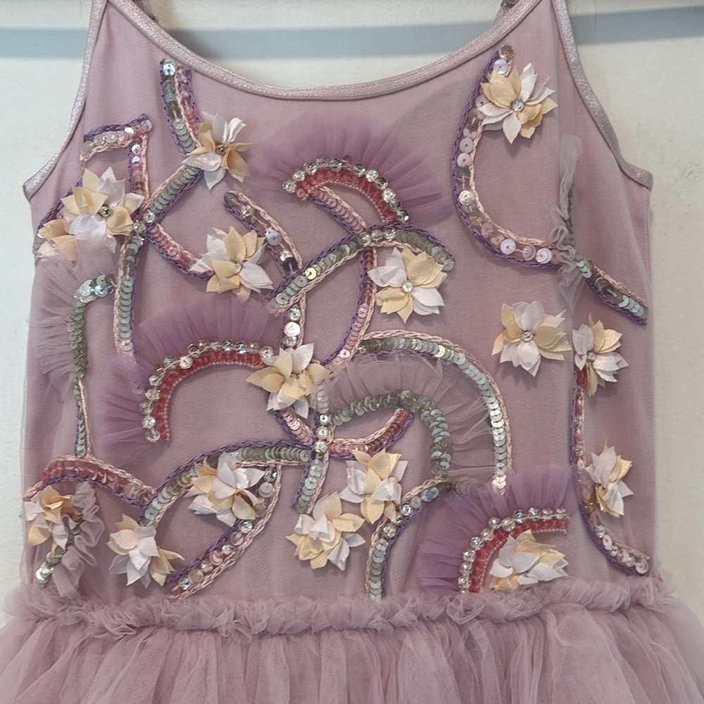Tutu Du Monde New Wave Tutu Dress Purple Charm Size 10-11 - Picture 8 of 10